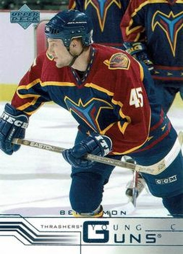 #420b Ben Simon - Atlanta Thrashers - 2001-02 Upper Deck Hockey