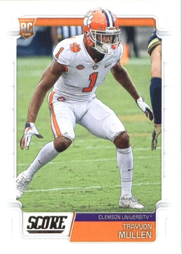 #421 Trayvon Mullen Jr. - Clemson Tigers - 2019 Score Football