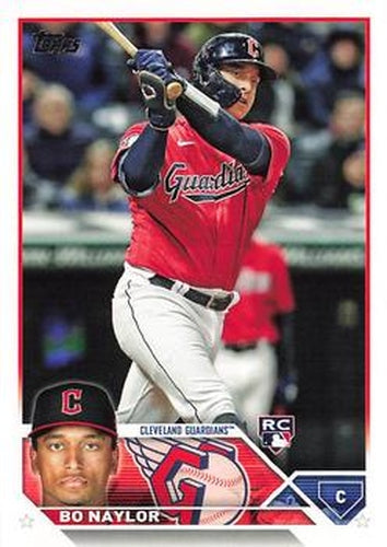 #421 Bo Naylor - Cleveland Guardians - 2023 Topps Baseball