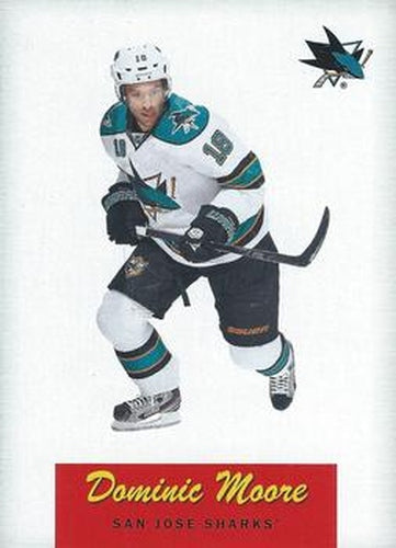 #421 Dominic Moore - San Jose Sharks - 2012-13 O-Pee-Chee - Retro Hockey