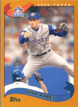 #421 Felipe Lopez - Toronto Blue Jays - 2002 Topps Baseball