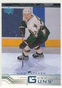 #421a Niko Kapanen - Dallas Stars - 2001-02 Upper Deck Hockey