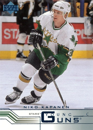 #421b Niko Kapanen - Dallas Stars - 2001-02 Upper Deck Hockey