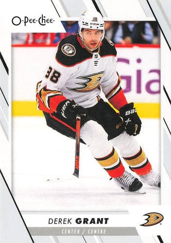#422 Derek Grant - Anaheim Ducks - 2023-24 O-Pee-Chee Hockey