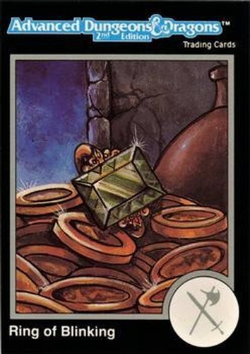 #422 Ring of Blinking - 1991 TSR Advanced Dungeons & Dragons - Silver