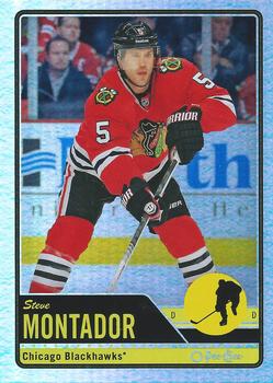 #422 Steve Montador - Chicago Blackhawks - 2012-13 O-Pee-Chee - Rainbow Hockey