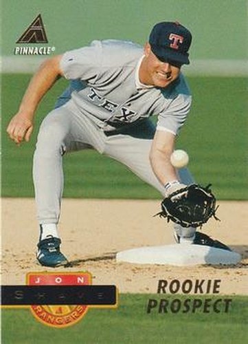 #422 Jon Shave - Texas Rangers - 1994 Pinnacle Baseball