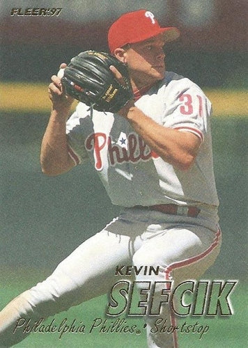 #422 Kevin Sefcik - Philadelphia Phillies - 1997 Fleer Baseball
