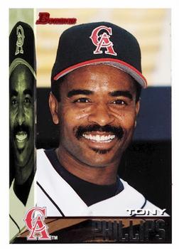 #422 Tony Phillips - California Angels - 1995 Bowman Baseball