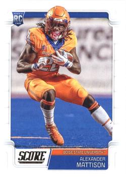 #423 Alexander Mattison - Boise State Broncos - 2019 Score Football
