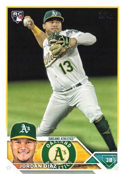 #423 Jordan Díaz - Oakland Athletics - 2023 Topps Baseball