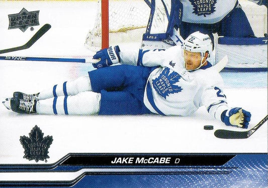 #423 Jake McCabe - Toronto Maple Leafs -2023-24 Upper Deck Hockey
