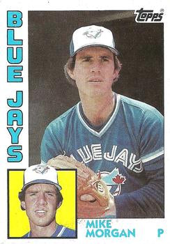 #423 Mike Morgan - Toronto Blue Jays - 1984 Topps Baseball