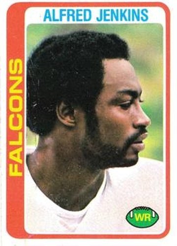 #423 Alfred Jenkins - Atlanta Falcons - 1978 Topps Football