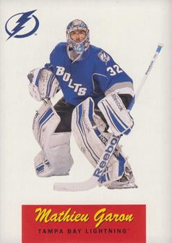 #424 Mathieu Garon - Tampa Bay Lightning - 2012-13 O-Pee-Chee - Retro Hockey