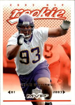 #424 Kevin Williams - Minnesota Vikings - 2003 Upper Deck MVP Football