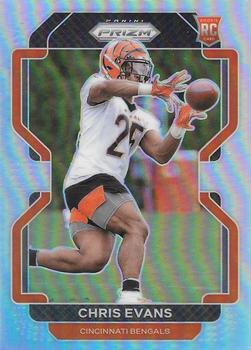 #424 Chris Evans - Cincinnati Bengals - 2021 Panini Prizm - Silver Football