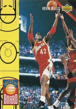 #424 Kevin Willis - Atlanta Hawks - 1993-94 Upper Deck Basketball