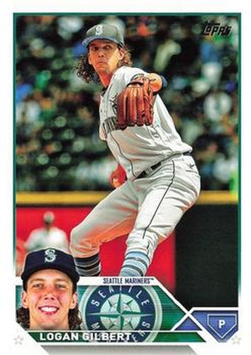 #424 Logan Gilbert - Seattle Mariners - 2023 Topps Baseball
