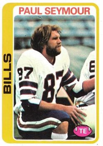 #424 Paul Seymour - Buffalo Bills - 1978 Topps Football