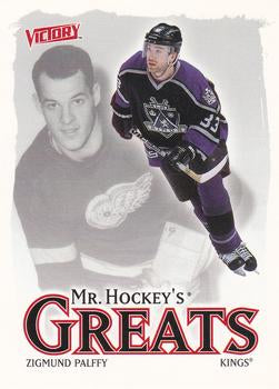 #424 Zigmund Palffy - Los Angeles Kings - 2001-02 Upper Deck Victory Hockey