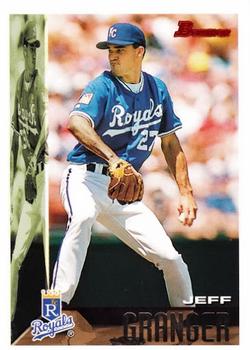 #424 Jeff Granger - Kansas City Royals - 1995 Bowman Baseball