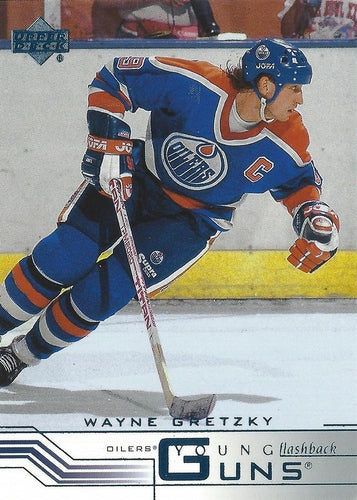 #424a Wayne Gretzky - Edmonton Oilers - 2001-02 Upper Deck Hockey