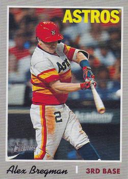 #424d Alex Bregman - Houston Astros - 2019 Topps Heritage Baseball