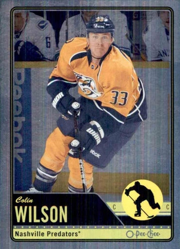 #425 Colin Wilson - Nashville Predators - 2012-13 O-Pee-Chee - Rainbow Hockey