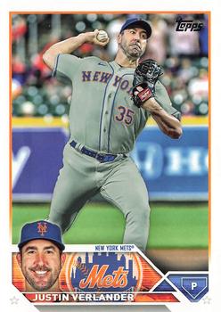 #425 Justin Verlander - New York Mets - 2023 Topps Baseball