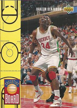 #425 Hakeem Olajuwon - Houston Rockets - 1993-94 Upper Deck Basketball