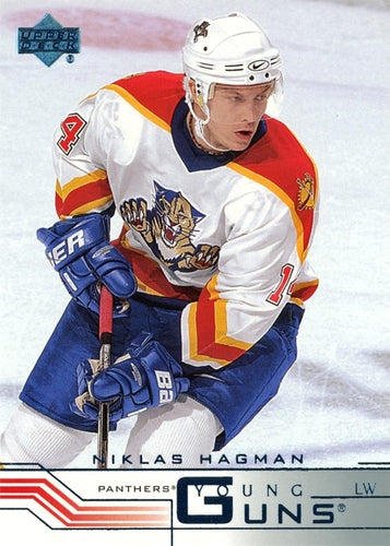 #425b Niklas Hagman - Florida Panthers - 2001-02 Upper Deck Hockey