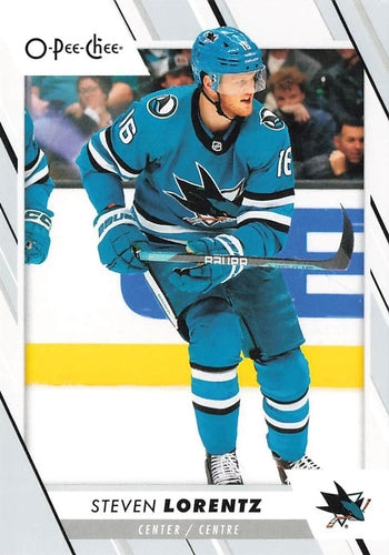 #426 Steven Lorentz - San Jose Sharks - 2023-24 O-Pee-Chee Hockey