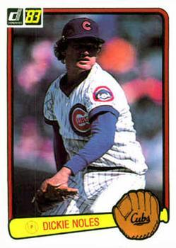 #426 Dickie Noles - Chicago Cubs - 1983 Donruss Baseball