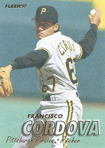 #426 Francisco Cordova - Pittsburgh Pirates - 1997 Fleer Baseball