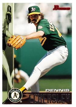 #426 Dennis Eckersley - Oakland Athletics - 1995 Bowman Baseball