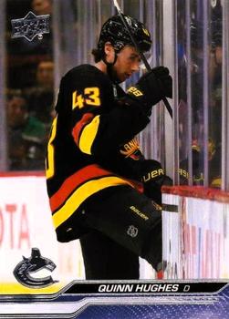 #426b Quinn Hughes - Vancouver Canucks -2023-24 Upper Deck Hockey