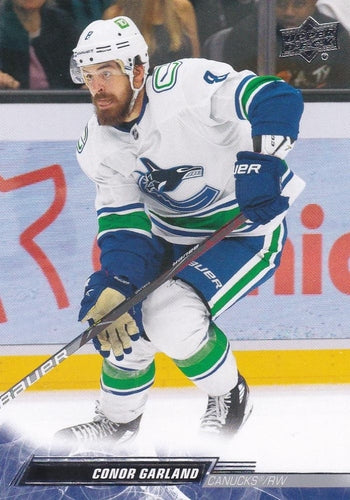 #427 Conor Garland - Vancouver Canucks - 2022-23 Upper Deck Hockey