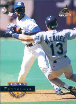 #427 Tony Fernandez - Toronto Blue Jays - 1994 Pinnacle Baseball