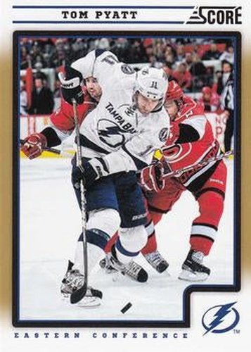 #427 Tom Pyatt - Tampa Bay Lightning - 2012-13 Score - Gold Rush Hockey