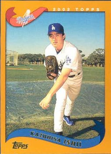 #427 Kazuhisa Ishii - Los Angeles Dodgers - 2002 Topps Baseball