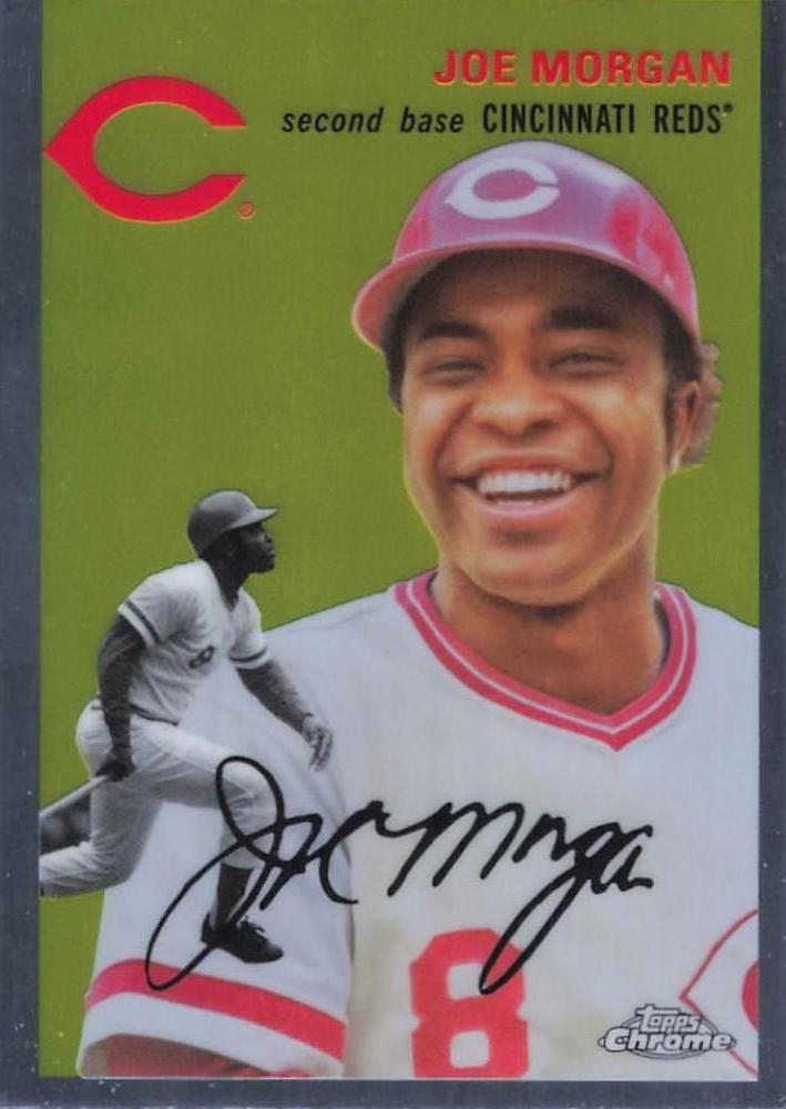#427 Joe Morgan - Cincinnati Reds - 2023 Topps Chrome Platinum Anniversary Baseball