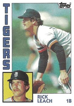 #427 Rick Leach - Detroit Tigers - 1984 Topps Baseball