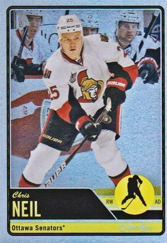 #427 Chris Neil - Ottawa Senators - 2012-13 O-Pee-Chee - Rainbow Hockey