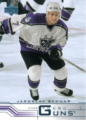 #427a Jaroslav Bednar - Los Angeles Kings - 2001-02 Upper Deck Hockey