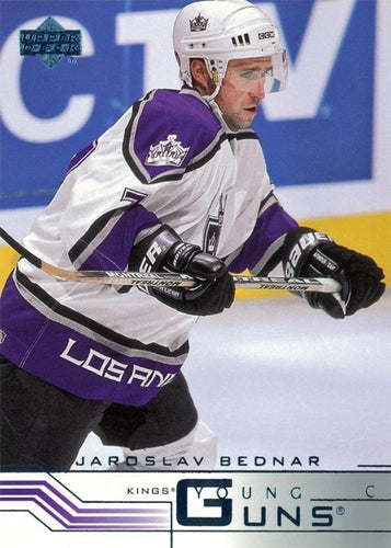 #427b Jaroslav Bednar - Los Angeles Kings - 2001-02 Upper Deck Hockey