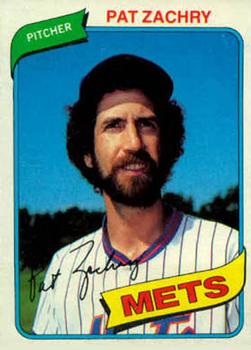 #428 Pat Zachry - New York Mets - 1980 Topps Baseball