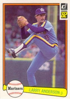 #428 Larry Andersen - Seattle Mariners - 1982 Donruss Baseball