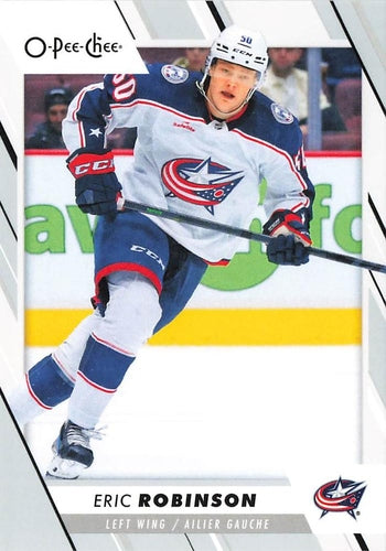 #428 Eric Robinson - Columbus Blue Jackets - 2023-24 O-Pee-Chee Hockey