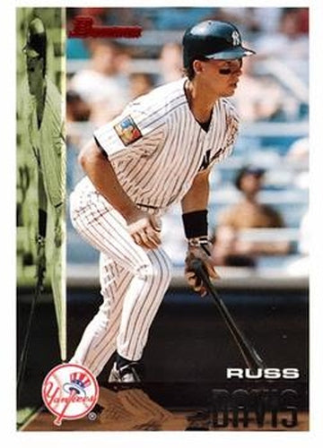 #428 Russ Davis - New York Yankees - 1995 Bowman Baseball